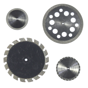 Disque de laboratoire diamanté double face électrique Ai-oral, épaisseur 0,3 mm, disque de coupe abrasif personnalisable pour laboratoire <span class=keywords><strong>dentaire</strong></span> - Product Image 1