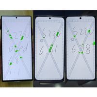 Layar Sentuh LCD OLED Pengganti Ponsel S23U, Perakitan Digitizer, Layar S23 Ultra 5G Dengan Bingkai untuk Samsung Galaxy S918B