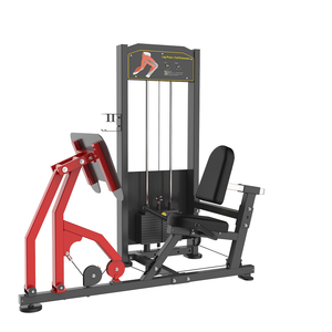 Équipement de musculation de gymnastique commerciale Pile de poids 100kg Machine d'exercice de sélection chargée par broche <span class=keywords><strong>Presse</strong></span> <span class=keywords><strong>horizontale</strong></span> assise - Product Image 3