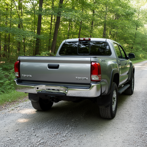 Pare-chocs arrière Toyota Tacoma en acier argenté, fixation par boulons, pour pick-up 2005-2015, pièce de rechange - Product Image 2