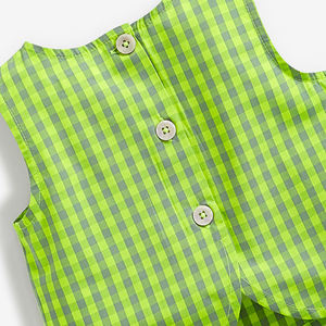 Nueva Colección de Ropa de Bebé a la Moda, Estilo Dulce de Verano, Conjunto de 2 Piezas para Niña, Logotipo Personalizado, Conjunto de Ropa Infantil - Product Image 4