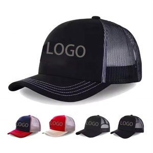 Customizable Embroidery Patch Trucker <b>Hats</b> Promotional Brand Model 112 Mesh Snapback High Quality Trucker <b>Hats</b> - Product Image 1