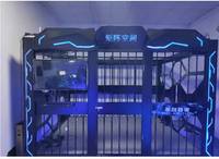 Parc coloré nouvelle machine de jeu à pièces d'arcade de tir VR à 4 personnes de divertissement de haute qualité pour les Offre Spéciale
