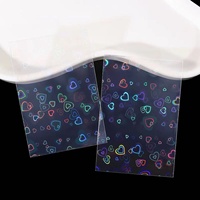 Pochettes de protection en PP découpées au laser, motif flocon de neige et fleur de cerisier, petite taille, pour usage domestique, Chine