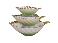 Bol en porcelaine de style moderne personnalisé en usine, bol à mélanger en céramique blanc, bol à salade en céramique pour hôtel et restaurant