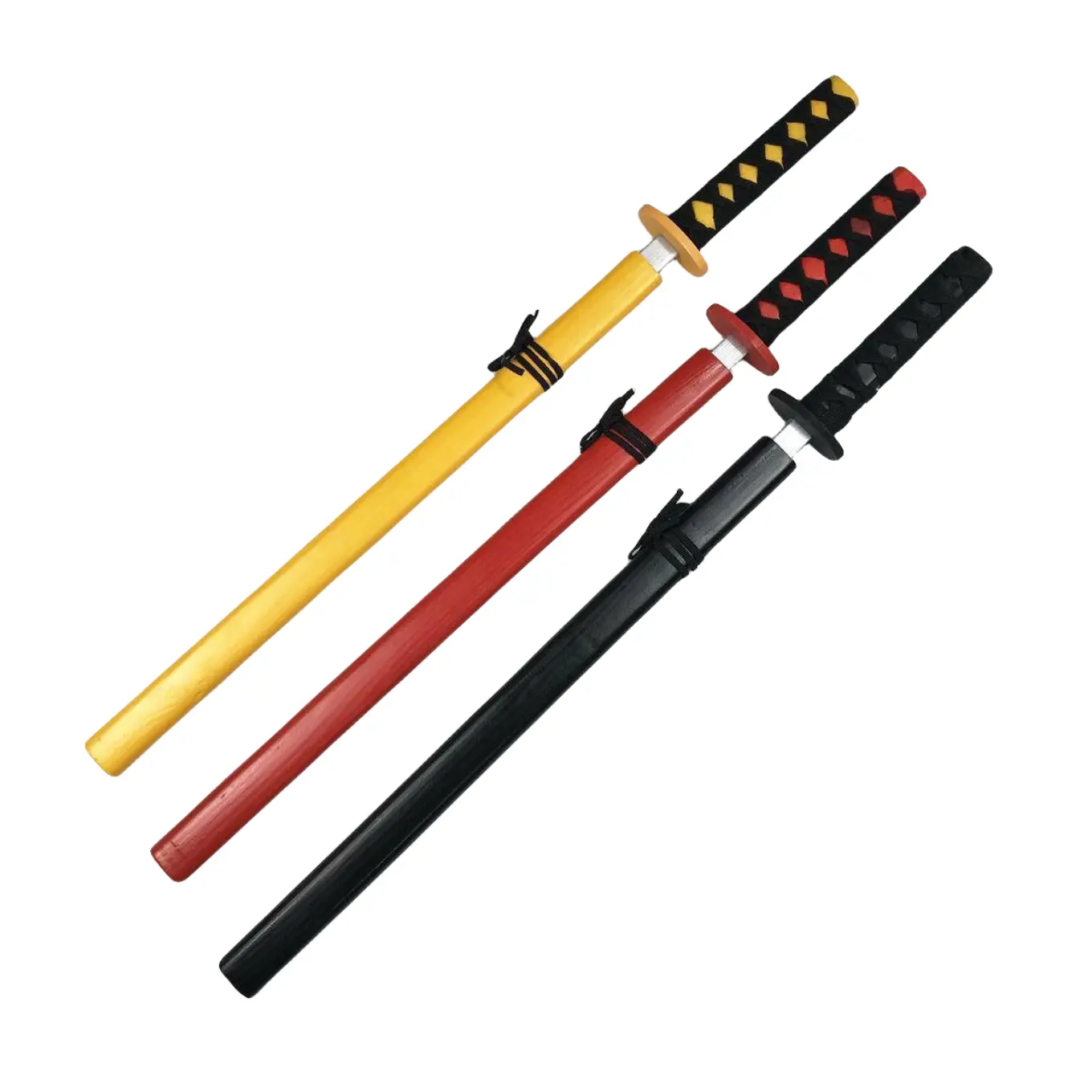 Groothandel Goedkope Hoge Kwaliteit Anime Karakter Sabel Houten Samurai Zwaard Model Serie Bamboe Handwerk
