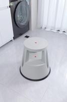 TWINCO Tabouret en plastique TUV GS Certificat 1- 2 couches échelle ronde Rolling kick escabeau ESD Conducteur avec roues