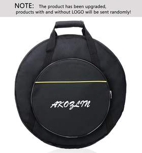 Free Sample Custom Drum Cymbal Dust-Proof Storage Case 22" Padded Double Layer Cymbal Gig Bag with <b>Carry</b> Handle - Product Image 3
