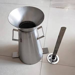 Tes konsistensi flowabilitas beton baja tahan karat penguji kerucut <span class=keywords><strong>Slump</strong></span> SS - Product Image 3