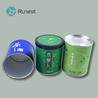 Boîtes en papier miniatures pour thé, imprimées sur mesure, recyclables, réutilisables, écologiques, vides, de qualité alimentaire, pour l'emballage du thé matcha, hermétiques