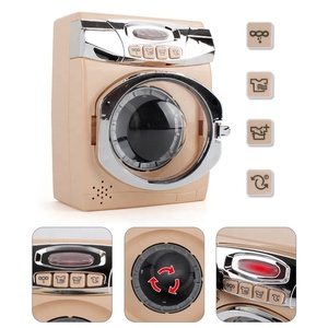 B/O Mini <span class=keywords><strong>Children</strong></span> Mô Phỏng Đồ Chơi Nhà Bếp Đồ Chơi Gia Dụng Đồ Chơi Gia Đình Giả Vờ Chơi Máy Giặt Đồ Chơi - Product Image 3