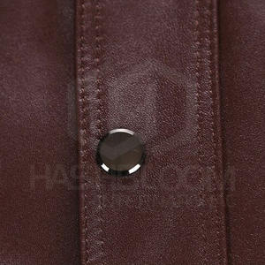 เสื้อกั๊กหนัง PU สำหรับผู้ชายเสื้อแจ๊กเก็ตระบายอากาศได้ดีแบบลำลองทันสมัยสำหรับฤดูหนาว - Product Image 5