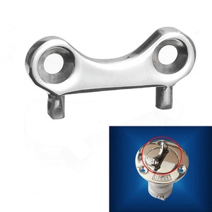 Bouchon de remplissage de carburant en acier inoxydable 316 pour port de ravitaillement marin, remplacement de l'entrée d'essence pour yacht, bateau, camping-car - Product Image 1