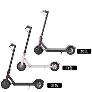 Electric Scooter 8.5 Inch Folding Lithium Battery Brushless Motor Portable Commuter Adult Two Wheel With Led Lighting - Product Image 3