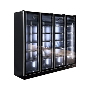 Congélateur pour supermarché, vitrine à aliments surgelés, porte entièrement vitrée, 4 portes, congélateur pour crème glacée, congélateur <span class=keywords><strong>LG</strong></span> - Product Image 1