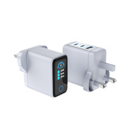 Layar Tampilan Digital Kualitas Terbaik Adaptor Pd Pengisi Daya Layar LCD Pintar 67W Pengisi Daya Tampilan Digital Gallium Nitrida