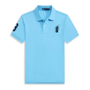 Herren Sommer Hochwertiges 100% Baumwoll-Poloshirt S - 2XL Maßgeschneidert Großhandel Markenlogo Stickerei Design Kurzarm <span class=keywords><strong>Polo</strong></span> Golf T-Shirt - Product Image 4