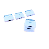 Adaptador Blanco Micro USB a Tipo C de 30 Pines, para iPhone 4S, iPad 3, iPod Touch 4, Carga y Transferencia de Datos