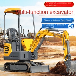 Miniexcavadora para Huertos, Miniexcavadora Agrícola, Máquina de 15 Ganchos para Proyectos, Excavadora de 25, Excavadora de 30 para Excavación, Miniexcavadora de 40 - Product Image 2