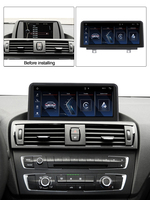 MEKEDE EU STOCK Sistema Linux Car-play Auto T113 (doble núcleo Cortex-A7) Pantalla Táctil WiFi BT para BMW Serie 1 3 F20 F30 2012-2016