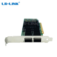 LR-LINK Intel E810 basé PCIe 4.0 X16 double port 100Gbps QSFP28 adaptateur de serveur réseau Ethernet 100G Nics réseau interne filaire