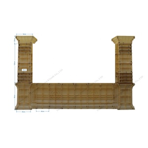 Moules en plastique réglables <span class=keywords><strong>pour</strong></span> injection de <span class=keywords><strong>ciment</strong></span>, <span class=keywords><strong>pour</strong></span> poteaux en béton, <span class=keywords><strong>pour</strong></span> clôtures, <span class=keywords><strong>pour</strong></span> décorations extérieures, <span class=keywords><strong>pour</strong></span> coffrage de jardin - Product Image 2