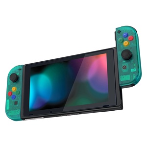 EXtremeRate Transparent Translucent Housing <b>Case</b> Shell Grip Cover for Nintendo <b>Switch</b> & OLED Frame Shell - Product Image 5