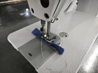 Ensemble complet JUKKY 9812 – Machine à coudre industrielle point noué à grande vitesse, moteur servo, aiguille simple – Nouveau modèle, vente chaude