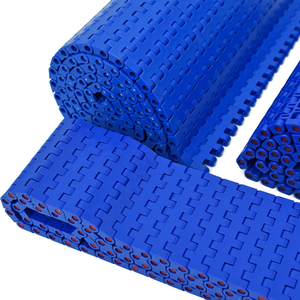 Courroie plate en maille durable 1270, vitesse réglable, largeur 76,2 / 152,4, fabriquée en matériau <span class=keywords><strong>POK</strong></span> - Product Image 1
