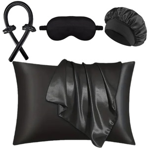 Más Vendido: Set de Cuidado Ocular: Gorro <span class=keywords><strong>para</strong></span> Dormir, Rizador sin Calor, Funda de Almohada, Gorro de <span class=keywords><strong>Ducha</strong></span> y Antifaz - Product Image 2