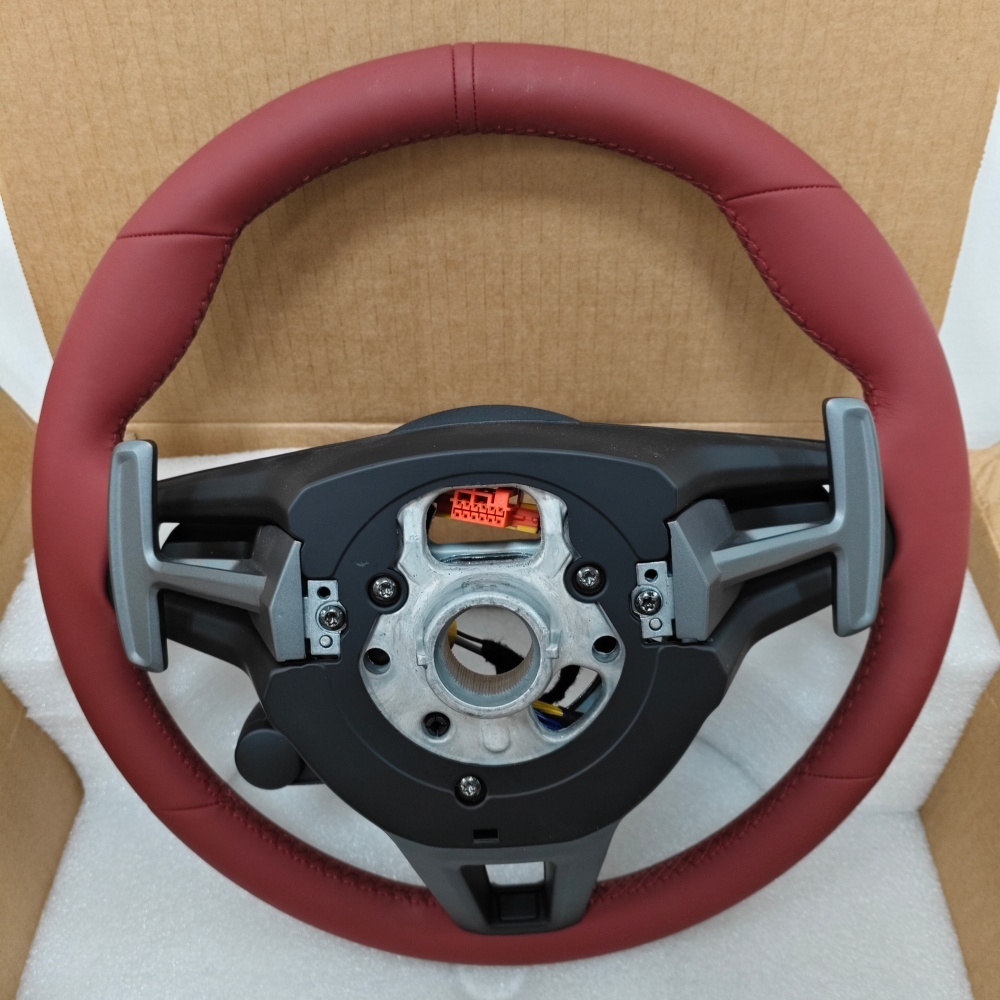 Custom Leather Drive Model Steering Wheel (Porsche Fitment), photo 5