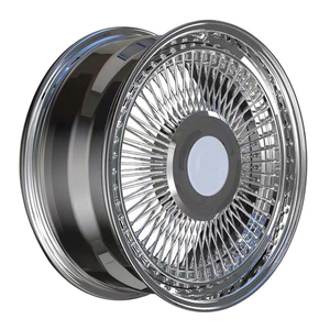 Forged Wheels Luxury <strong>Rim</strong> 17 18 19 20 21 22 23 24 25 26 Inch 13x7 14x7 100 Spoke <strong>Dayton</strong> Chrome Knock off 24 Inch Wire <strong>Rims</strong> - Product Image 6
