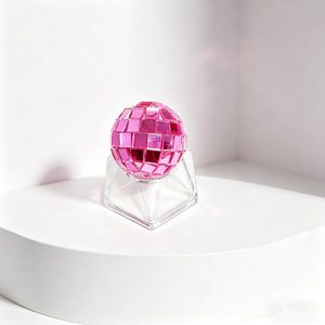 Bola de Discoteca Rosa al por Mayor, Bola de Cristal Espejado Rosa para Decoración de <span class=keywords><strong>Mesa</strong></span> y Suelo, Ideal para Despedidas de Soltera, Fiestas de los 70, Centros de <span class=keywords><strong>Mesa</strong></span> para Bodas, Venta a Granel - Product Image 4