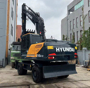 รถขุดล้อยางฮุนได 210W-9 มือสอง ขนาด 21 ตัน รถขุดล้อยางฮุนได 210W-9 มือสองสำหรับขาย - Product Image 6