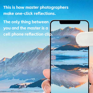 GiAi New Mobile Phone Camera <span class=keywords><strong>Mirror</strong></span> Reflection Lens Clip Kit pour iPhone <span class=keywords><strong>Samsung</strong></span> Xiaomi Models Cell Phone Reflection Shot - Product Image 5