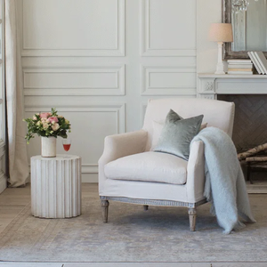 <span class=keywords><strong>Fauteuil</strong></span> <span class=keywords><strong>moderne</strong></span> antique Style <span class=keywords><strong>Louis</strong></span> XVI classique siège profond confortable manchon en tissu interchangeable maison bureau salon - Product Image 4