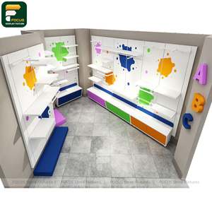 Exhibidores de Ropa Modernos para Minoristas, Mostrador de Ropa, Mueble de Exhibición de Vidrio para Tiendas Comerciales - Product Image 4