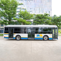 Bus urbain de luxe de 11 m avec 30 sièges à conduite à gauche, bus électrique automatique de 40 places, type de conduite à gauche personnalisé