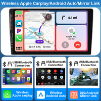 Autoradio Android 15.0 Plug & Play 4G+64G pour Ford Lincoln Mercury avec Apple CarPlay sans fil, Android Auto, GPS et Bluetooth