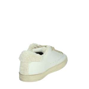 P448 Donna Sneakers Chaussures décontractées basses en cuir blanc pour femme 39 - Product Image 3