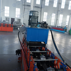 Máquina perfiladora de correas en V industrial superventas, línea de producción de estanterías metálicas verticales, máquina para fabricar estanterías y racks. - Product Image 3