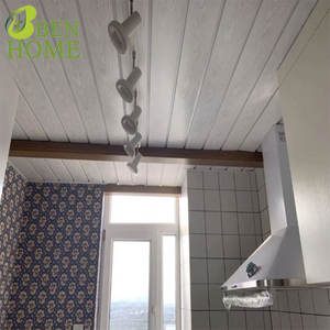 Panel de Pared Decorativo de Plástico con Diseño Floral Asequible, Techo de <span class=keywords><strong>PVC</strong></span> para Construcción - Product Image 3