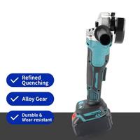 Meuleuse d'angle sans fil professionnelle brossée 8500 tr/min, batterie lithium-ion 1500 mAh résistante à l'usure, en alliage d'aluminium, portable