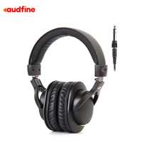 Audfine MR701X OEM Headphone DJ Profesional Over-Ear Studio Monitor dengan Suara Super Bass HIFI untuk Pertunjukan Langsung