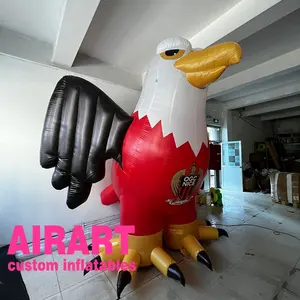 Sport vogel aufblasbares Maskottchen 16ft High Giant Eagle Werbung aufblasbarer Cartoon