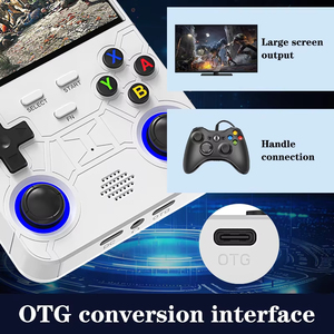 C R36 Ultra portátil de 4 pulgadas con pantalla IPS, consola de videojuegos portátil, estilo clásico <span class=keywords><strong>Retro</strong></span> 10000, regalo perfecto para entusiastas del vídeo - Product Image 4