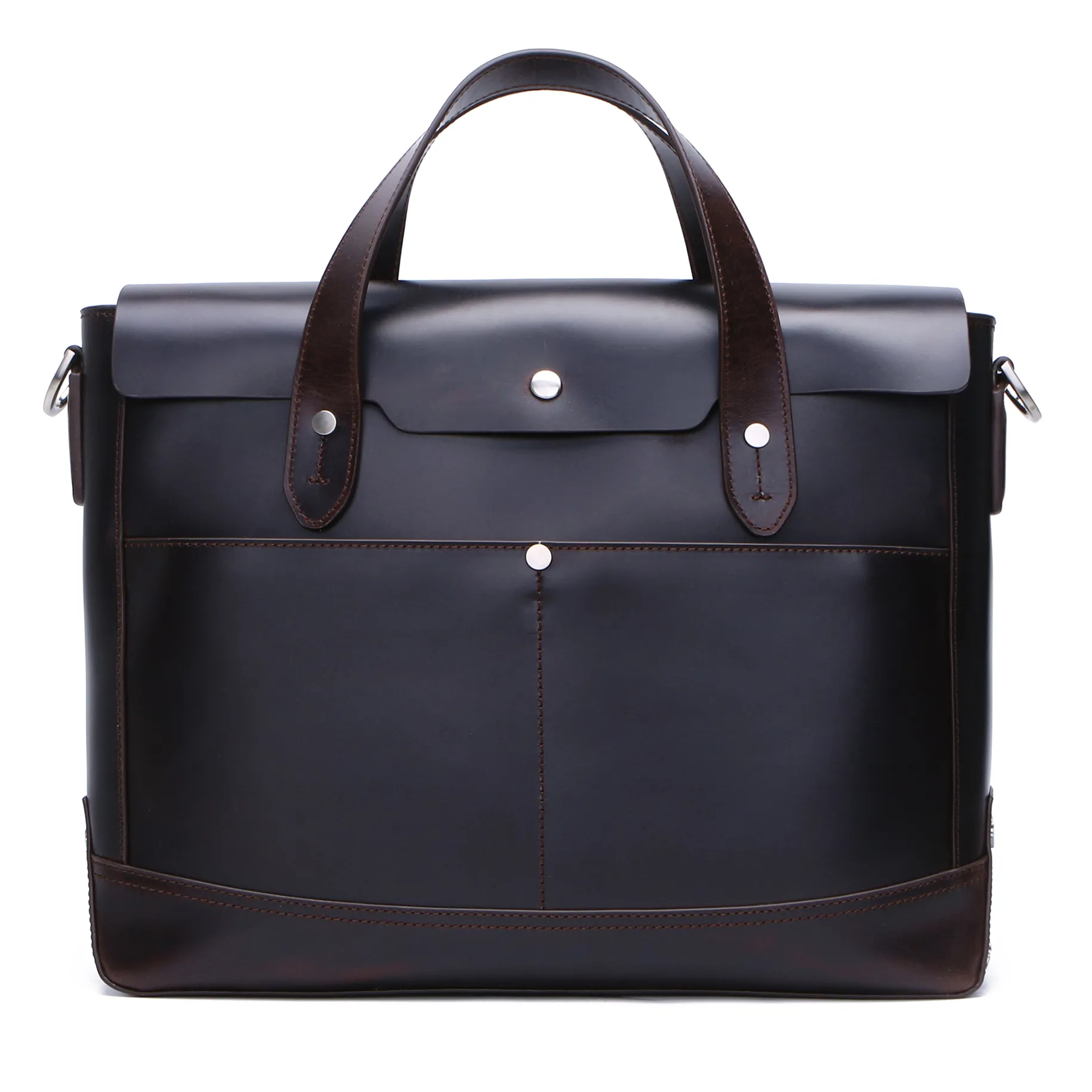 2021 Luxury Brand Microfiber Synthetic Leather Unique Men Leather Briefcase