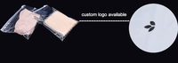 Sacs d'emballage pour vêtements en plastique transparent avec logo imprimé personnalisé, fermeture à glissière, sacs d'emballage pour t-shirts en PE transparent durable avec fermeture à glissière