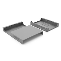 Boîtier en alliage d'aluminium à dissipation thermique de haute précision, coque durable pour équipement électronique, châssis PC, coque de boîtier d'usine