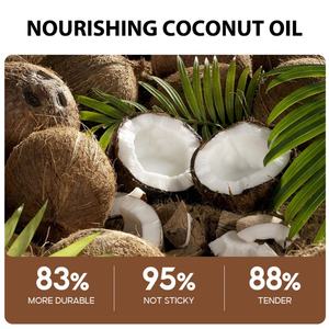 Crème hydratante quotidienne nourrissante au lait de coco bio, marque privée OEM ODM - Product Image 6